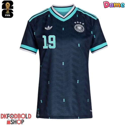 Tyskland Leroy Sane #19 Udebanetrøje Dame VM 2026 Kort ærmer